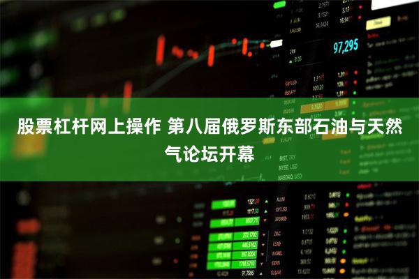 股票杠杆网上操作 第八届俄罗斯东部石油与天然气论坛开幕