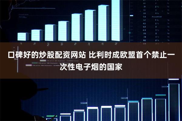 口碑好的炒股配资网站 比利时成欧盟首个禁止一次性电子烟的国家