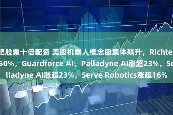 合肥股票十倍配资 美股机器人概念股集体飙升，Richtech Robotics暴涨近50%，Guardforce AI、Palladyne AI涨超23%，Serve Robotics涨超16%